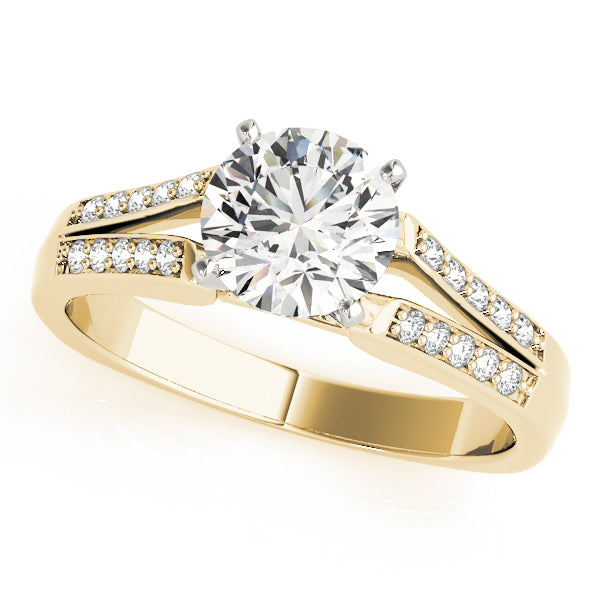 Multi-Row Diamond Engagement Ring · 0.18 ct tw