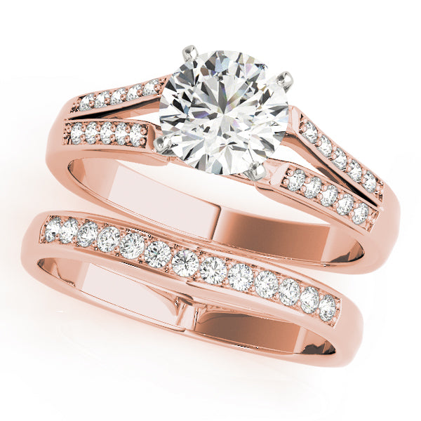 Multi-Row Diamond Engagement Ring · 0.18 ct tw