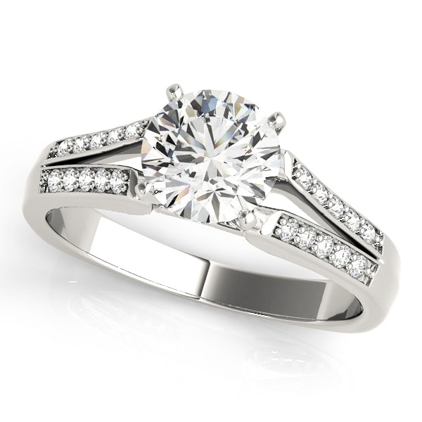 Multi-Row Diamond Engagement Ring · 0.18 ct tw