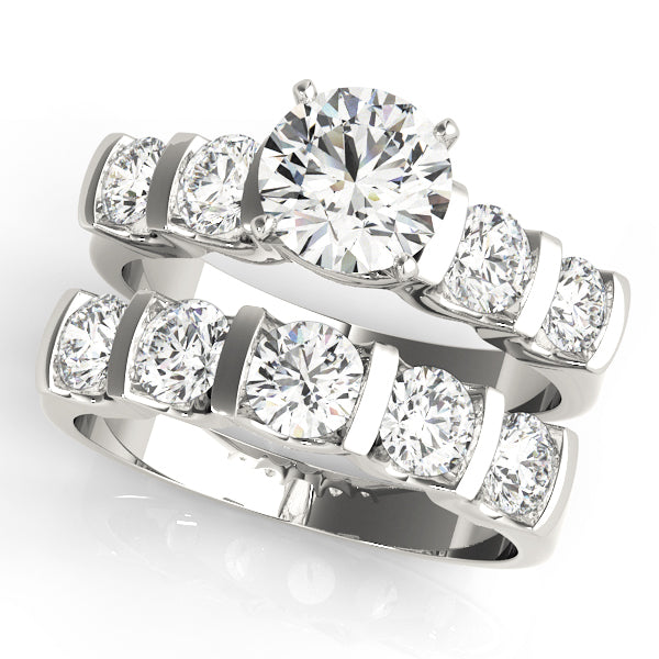 Single Row Prong Set Diamond Engagement Ring · 0.70 ct tw