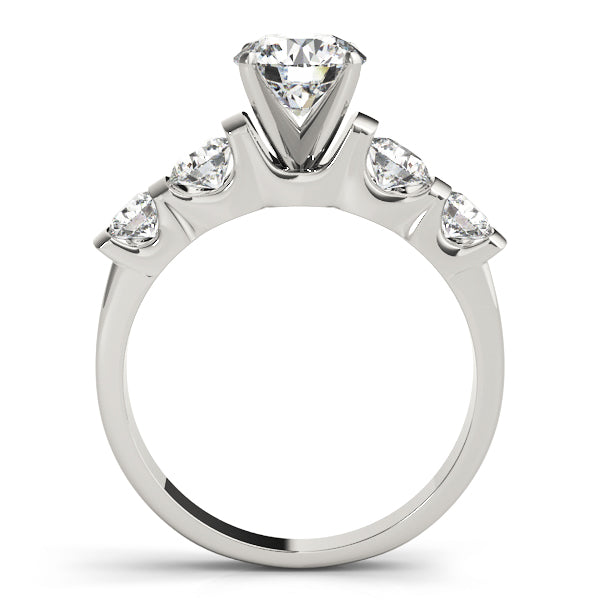 Single Row Prong Set Diamond Engagement Ring · 0.70 ct tw