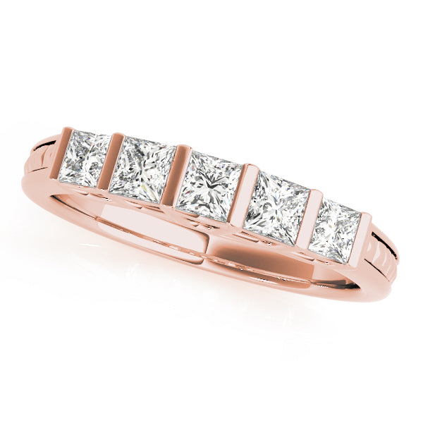 Princess Fancy Shape Diamond Wedding Band · 0.73 ct tw