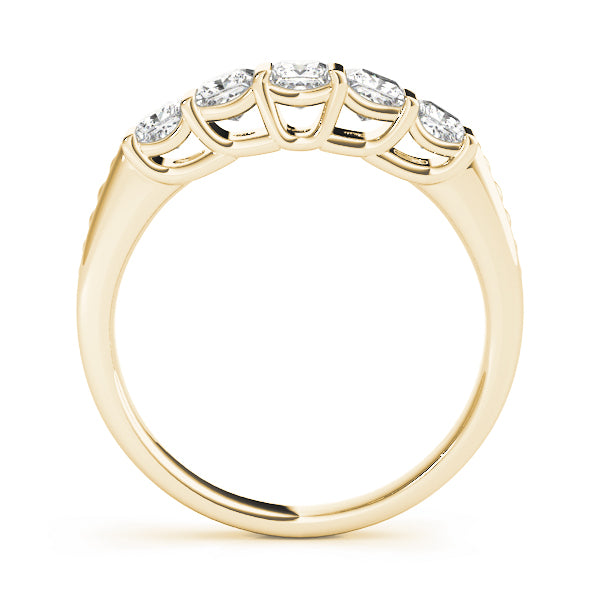 Princess Fancy Shape Diamond Wedding Band · 0.73 ct tw