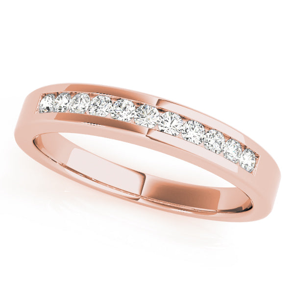 Channel Set Diamond Wedding Band · 0.22 ct tw