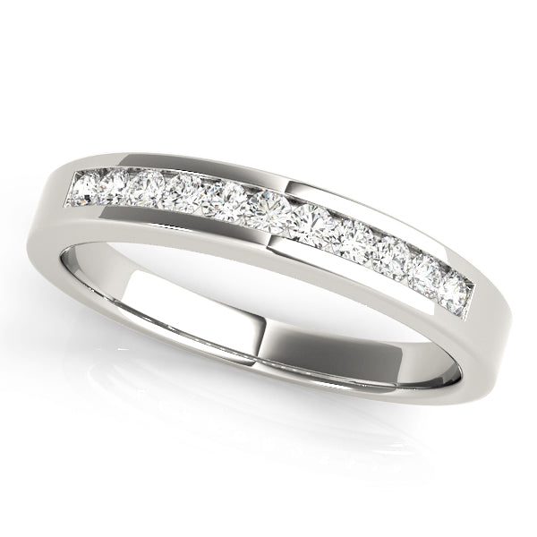 Channel Set Diamond Wedding Band · 0.22 ct tw