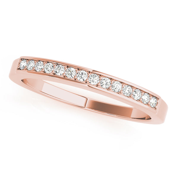 Channel Set Diamond Wedding Band · 0.14 ct tw