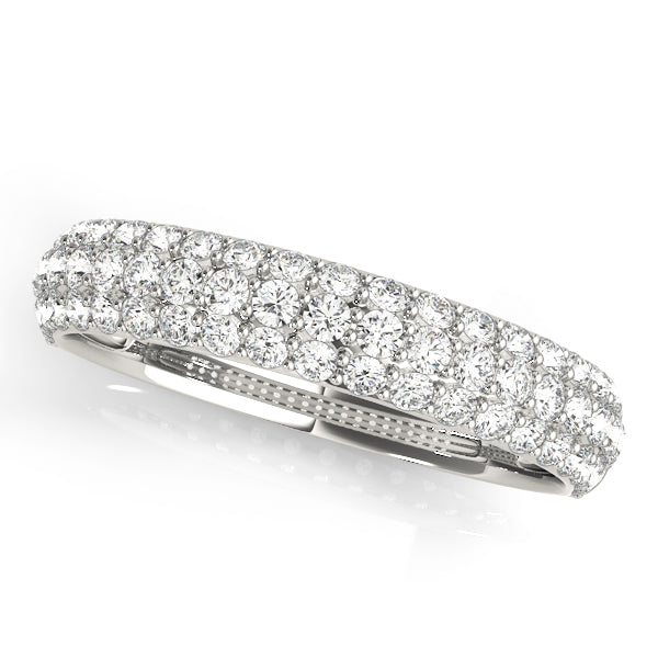 Pave Diamond Wedding Band · 0.64 ct tw