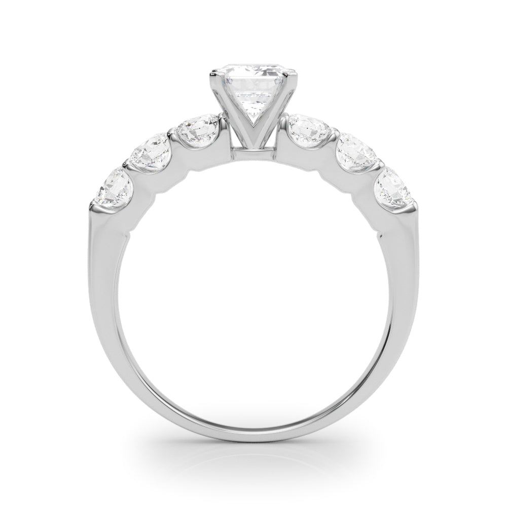 Single Row Prong Set Diamond Engagement Ring · 0.90 ct tw