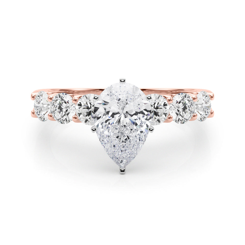 Single Row Prong Set Diamond Engagement Ring · 0.90 ct tw
