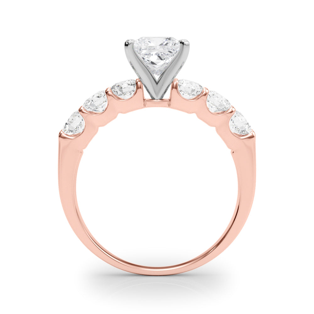Single Row Prong Set Diamond Engagement Ring · 0.90 ct tw