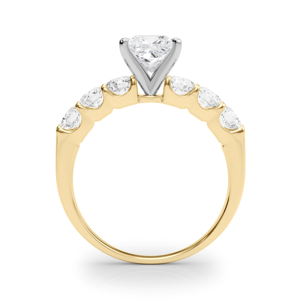 Single Row Prong Set Diamond Engagement Ring · 0.90 ct tw