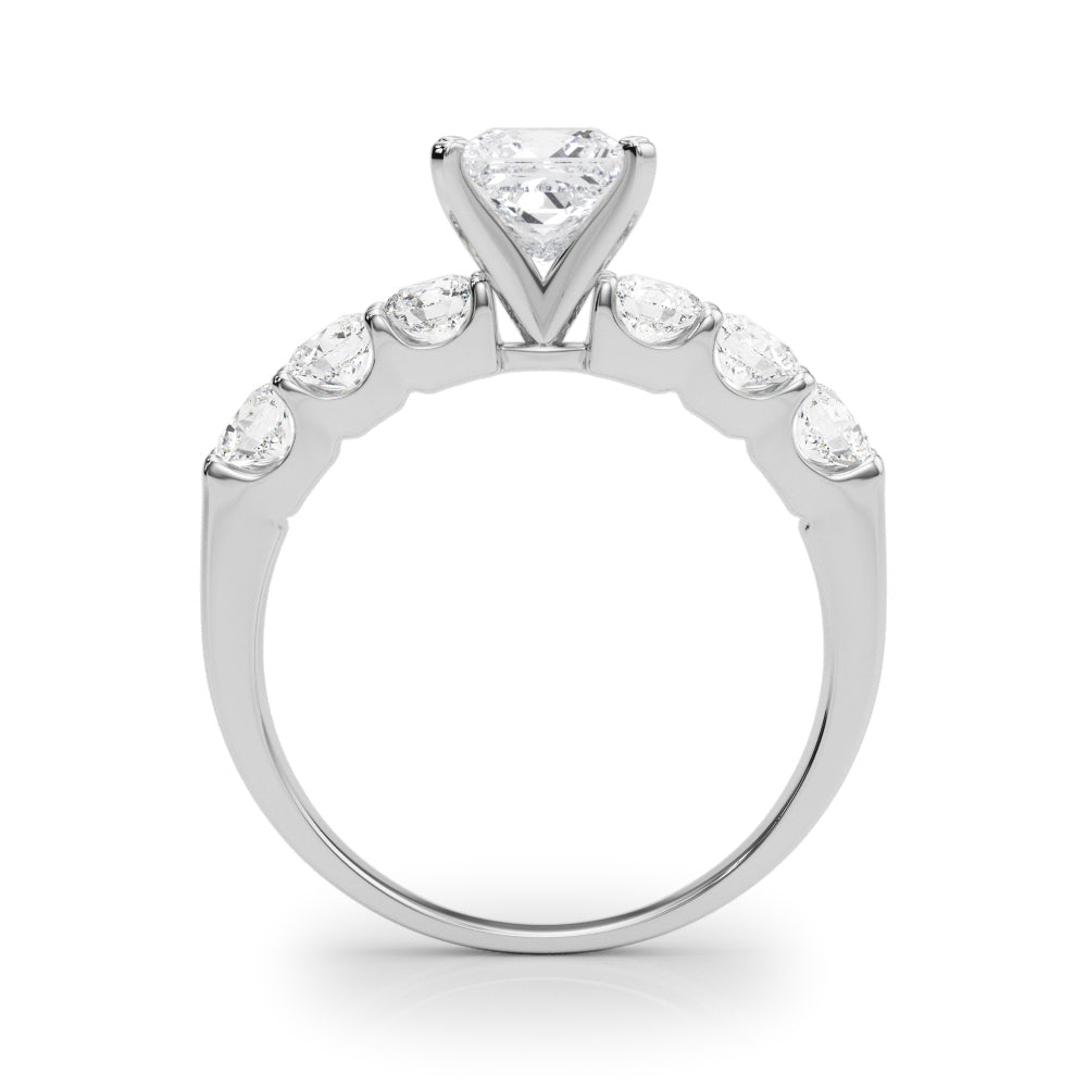 Single Row Prong Set Diamond Engagement Ring · 0.90 ct tw