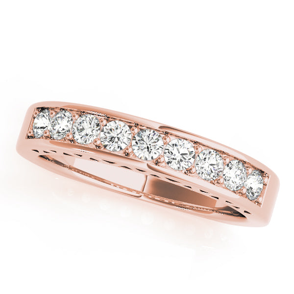 Channel Set Diamond Wedding Band · 0.54 ct tw