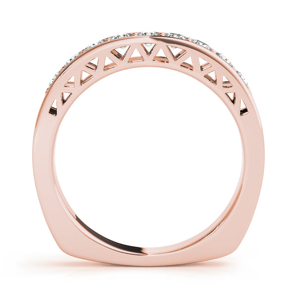 Channel Set Diamond Wedding Band · 0.54 ct tw