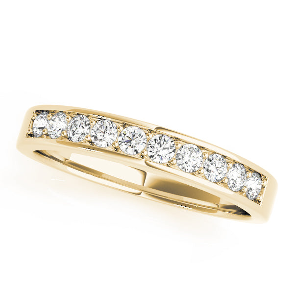 Channel Set Diamond Wedding Band · 0.25 ct tw