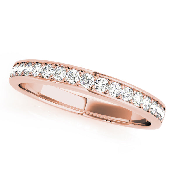 Channel Set Diamond Wedding Band · 0.34 ct tw