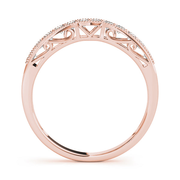 Curved Diamond Wedding Band · 0.24 ct tw