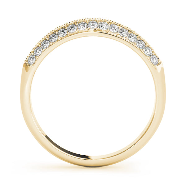 Pave Diamond Wedding Band · 0.30 ct tw