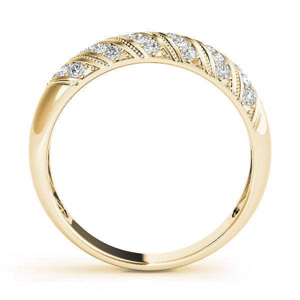 Pave Diamond Wedding Band · 0.28 ct tw