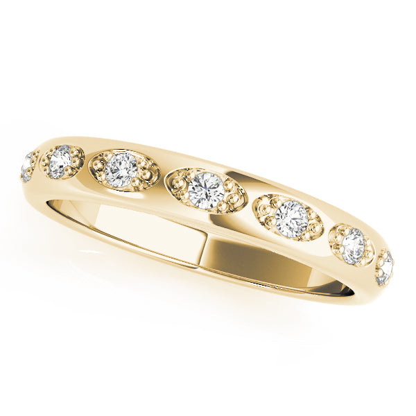 Pave Diamond Wedding Band · 0.14 ct tw