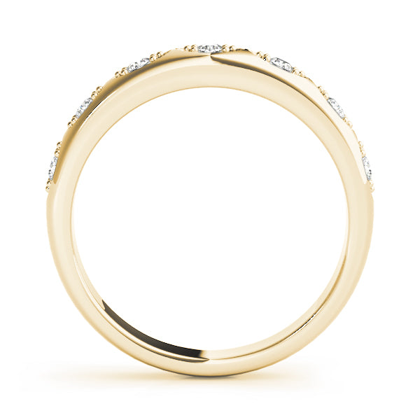 Pave Diamond Wedding Band · 0.14 ct tw