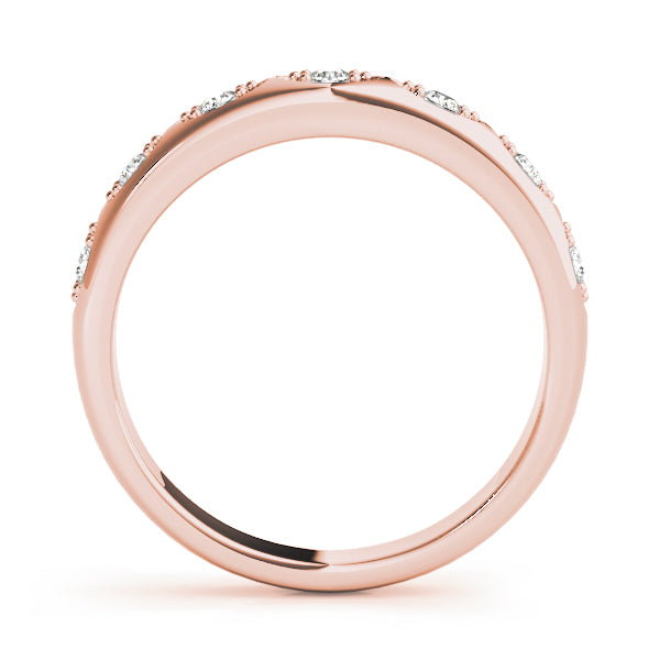 Pave Diamond Wedding Band · 0.14 ct tw