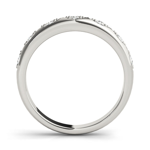 Pave Diamond Wedding Band · 0.14 ct tw