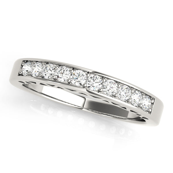 Channel Set Diamond Wedding Band · 0.30 ct tw