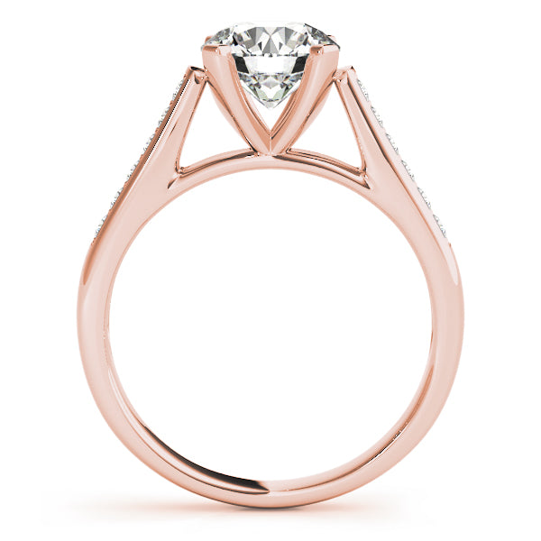 Round Single Row Channel Set Diamond Engagement Ring · 1.75 ct tw
