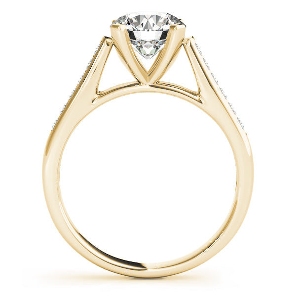 Round Single Row Channel Set Diamond Engagement Ring · 1.75 ct tw