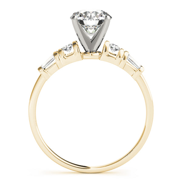 Baguette Fancy Shape Diamond Engagement Ring · 0.18 ct tw