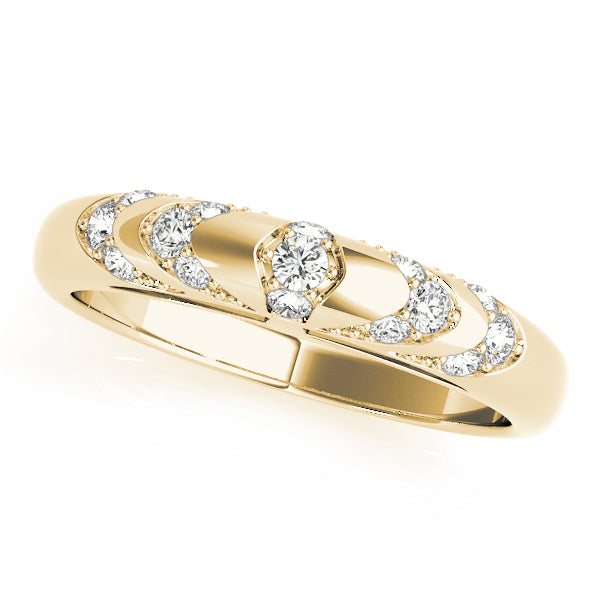 Pave Diamond Wedding Band · 0.26 ct tw