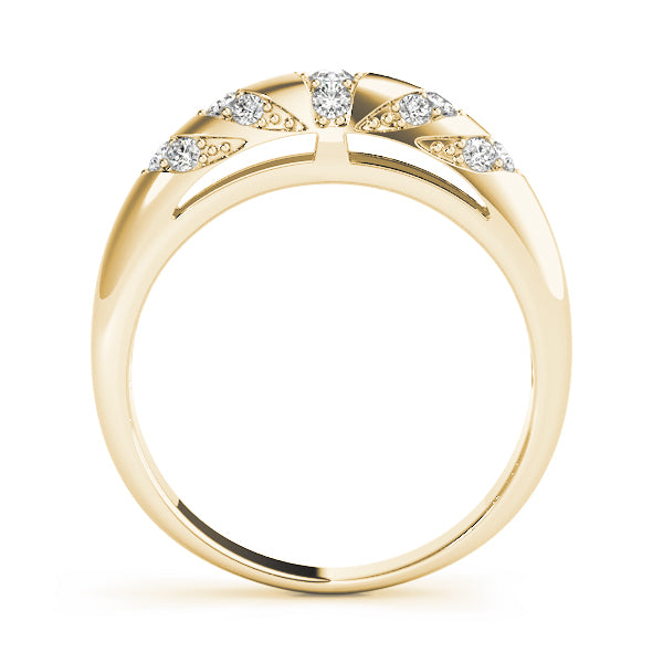 Pave Diamond Wedding Band · 0.26 ct tw