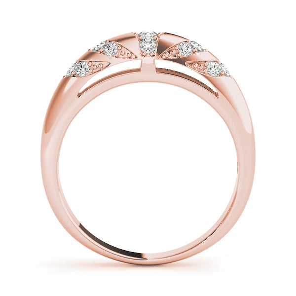 Pave Diamond Wedding Band · 0.26 ct tw