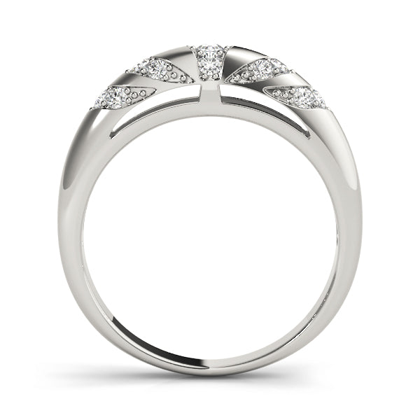 Pave Diamond Wedding Band · 0.26 ct tw