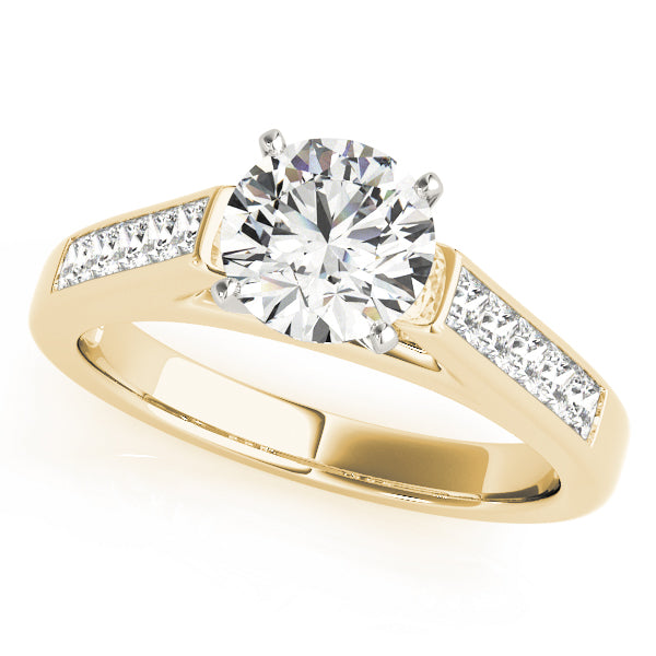Princess Fancy Shape Diamond Engagement Ring · 0.40 ct tw