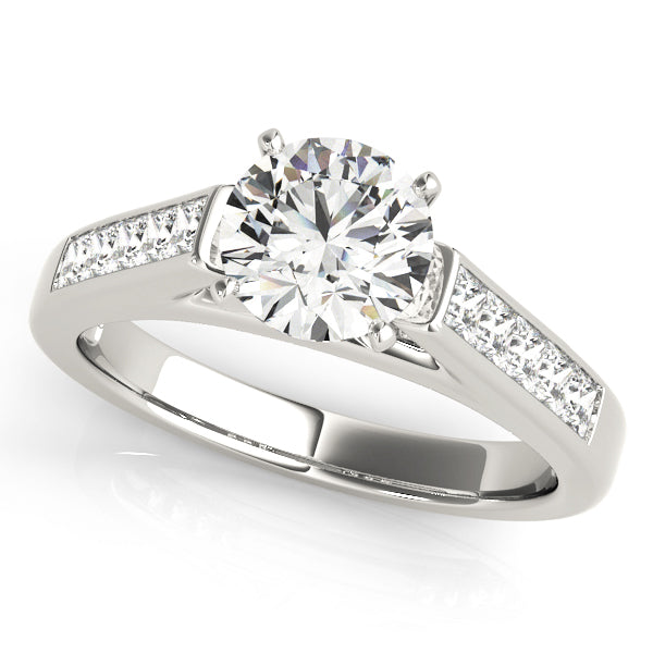 Princess Fancy Shape Diamond Engagement Ring · 0.40 ct tw
