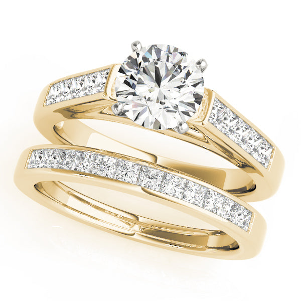 Princess Fancy Shape Diamond Engagement Ring · 0.40 ct tw