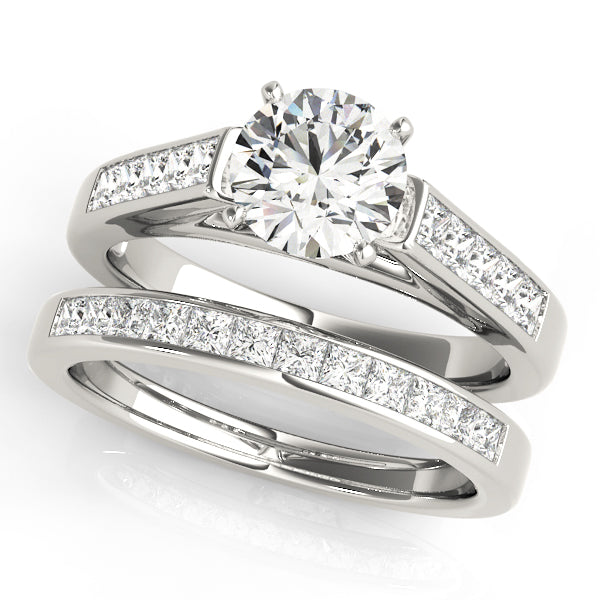 Princess Fancy Shape Diamond Engagement Ring · 0.80 ct tw