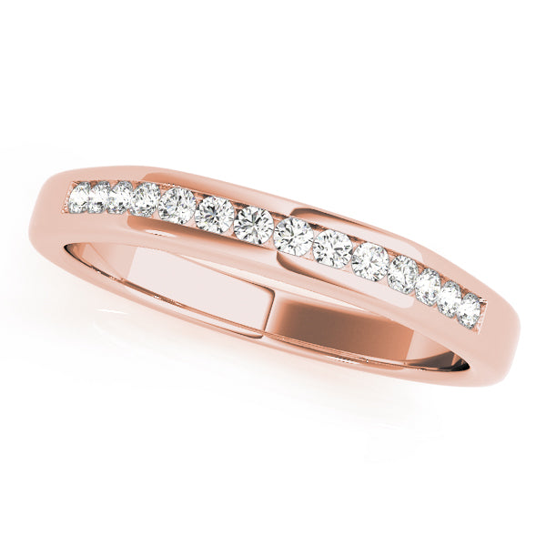 Channel Set Diamond Wedding Band · 0.21 ct tw