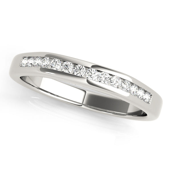 Channel Set Diamond Wedding Band · 0.21 ct tw