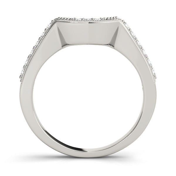 Curved Diamond Wedding Band · 0.27 ct tw