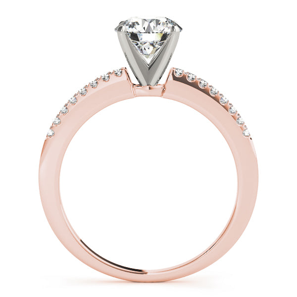 Single Row Prong Set Diamond Engagement Ring · 0.12 ct tw