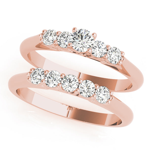 Round Single Row Prong Set Diamond Engagement Ring · 0.35 ct tw