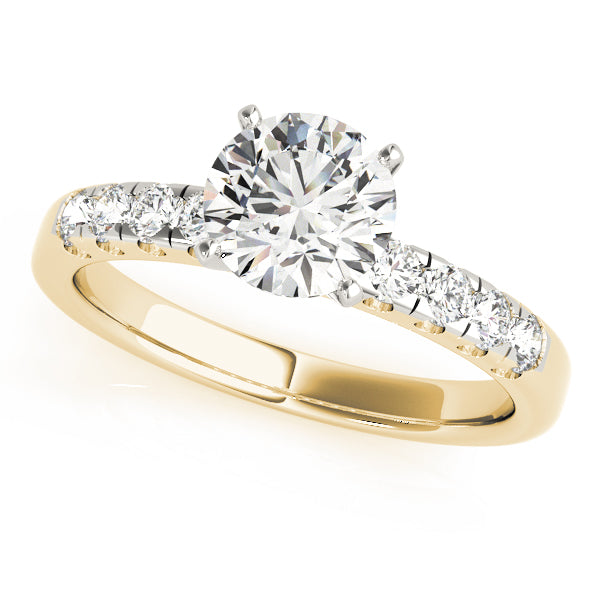 Single Row Prong Set Diamond Engagement Ring · 0.20 ct tw