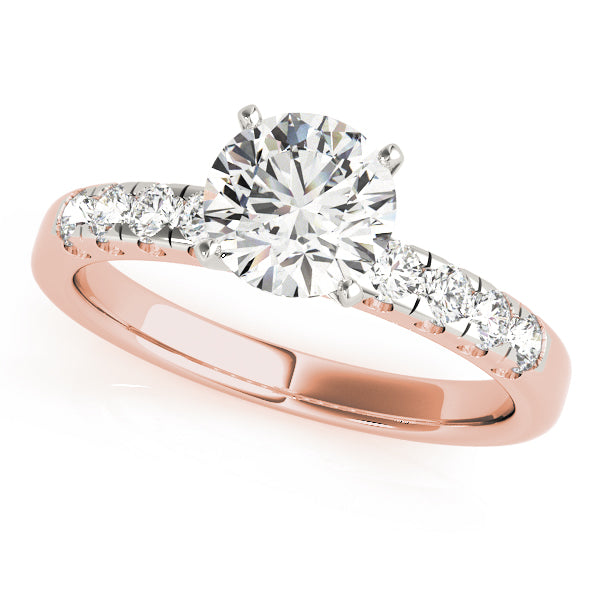 Single Row Prong Set Diamond Engagement Ring · 0.20 ct tw