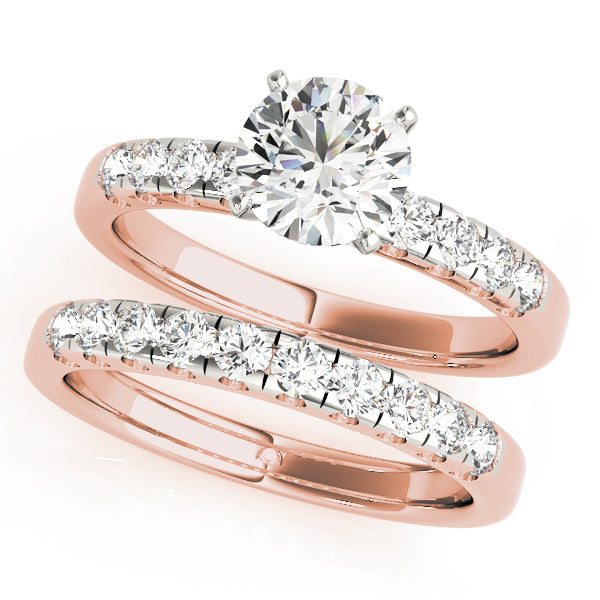 Single Row Prong Set Diamond Engagement Ring · 0.42 ct tw