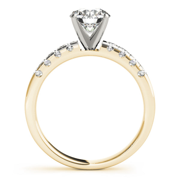 Single Row Prong Set Diamond Engagement Ring · 0.40 ct tw