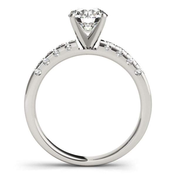 Single Row Prong Set Diamond Engagement Ring · 0.20 ct tw