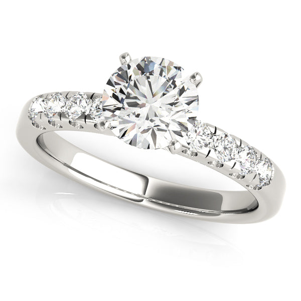 Single Row Prong Set Diamond Engagement Ring · 0.24 ct tw